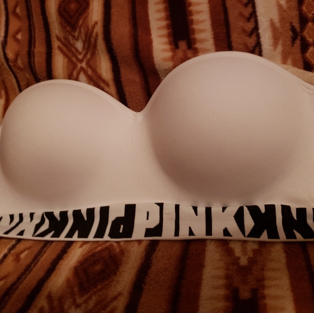 PINK VS seamless push up Bandeau